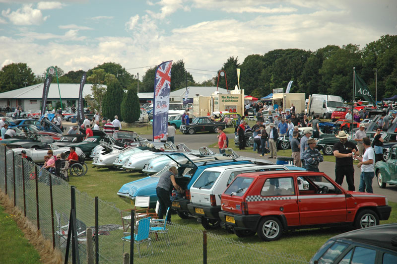 Hillman Imps at castle coombe